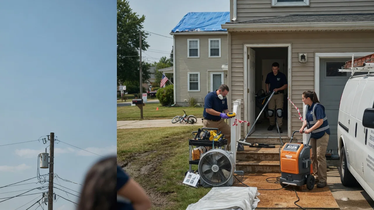 Water Damage Repair in Jersey Mills, PA near me